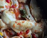 Une image de l'étape 2 de Poulet basquaise en cocotte.