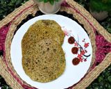 A picture of step 8 of Green Moong Vegetable Cheela.