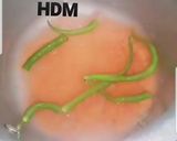 A picture of step 3 of Hyderabadi mithi daal.