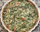 A picture of step 5 of Swiss Chard Pie with Whole Wheat Crust.