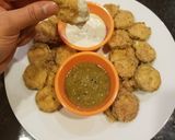 Foto del paso 7 de la receta: Chip de calabacín rebozado