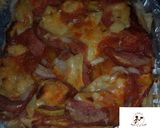 A picture of step 8 of Bread pizza.
