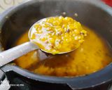 A picture of step 1 of Dal fry.