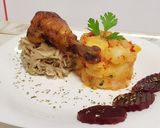 Pas rețetă Cartofi ungurești cu varză și friptură 7 fotografie