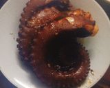 Hình bước làm 2 của món Bạch tuộc nướng sate