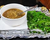 A picture of step 5 of Drumstick leaves soup.