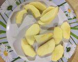 Foto del paso 7 de la receta: Tarta de crema de dulce de leche y manzana 🍎