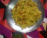मिक्स वेज मटर पुलाव (mix veg matar pulao recipe in Hindi) रेसिपी चरण 4 फोटो