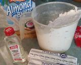 A picture of step 1 of Sunshine's lemon butter frosting.