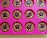 Une image de l'étape 4 de Muffins (healthy, gluten free) tout chocolat 🍫❤️.