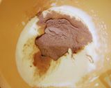 A picture of step 4 of Super Moist Milk Chocolate Cake.