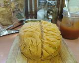 Foto del paso 5 de la receta: Cocina de subsistencia: "Cerebro Sangriento" relleno de Caballa y Guisantes