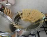 Foto del passaggio 1 della ricetta Spaghetti alla carbonara con ventricina piccante