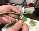 Foto del paso 1 de la receta Bacalao a la plancha con judía verde al vapor en Lékué