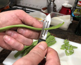 Foto del paso 1 de la receta: Bacalao a la plancha con judía verde al vapor en Lékué