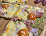 Foto del paso 13 de la receta: 1-Masa de brócoli para pizza 🥦 2- pizza con base de brócoli