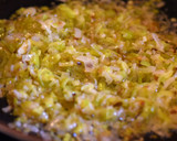 Foto del paso 2 de la receta: Risotto de peras con champiñones