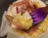 A picture of step 5 of Baked Eggs in Camembert Nests.