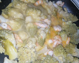 Foto del paso 5 de la receta: Romanesco revuelto con gambas