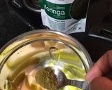 A picture of step 2 of Apple Banana Smoothie with Moringa Powder.