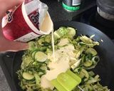 Tejszínes tőkehal zöldségekkel recept fázis 4 fotója