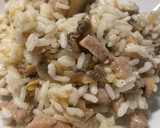 Foto del paso 5 de la receta: Risotto de champiñones y pollo