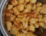 Krumplifőzelék recept fázis 2 fotója