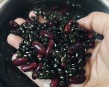 A picture of step 1 of Dal Makhani Jeera Rice.