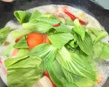 Gambar langkah 3 resipi 👩‍🍳Sup Pak Choy Simple.