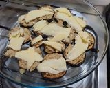 Foto del paso 3 de la receta: Pastel de berenjenas con salsa de repollo al pesto