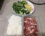 รูปขั้นตอนการทำที่ 1 ของ ข้าวผัดหมู
