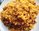 A picture of step 4 of Beans And Rice Jollof.