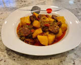 Foto del paso 6 de la receta: Papas guisadas con chorizo y pimientos