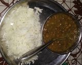 A picture of step 3 of Kali malka dal chawal.