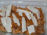 Lasagna de zucchini y pollo
