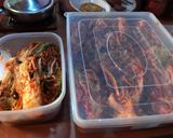 Foto langkah ke 7 dari resep Tongbaechu Kimchi (Kimchi Sawi Putih) - Resep tanpa Udang Fermentasi.