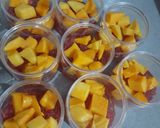 Foto langkah ke 8 dari resep Mango Sago dessert, my bakulan saat musim mangga😊.