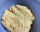 A picture of step 1 of Daliya Spinach Idli.