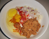 Foto del paso 1 de la receta: Frituras con picadillo de pescado