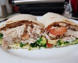 A picture of step 3 of A Nice Healthy Wrap. 🤗.