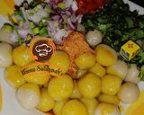 A picture of step 4 of Dan Sululu😋😋😋.