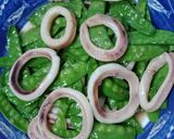豌豆炒中卷的食譜步驟3照片