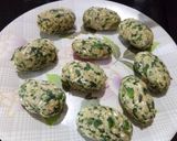 A picture of step 6 of Cheese & Oats kofta in Palak gravy.