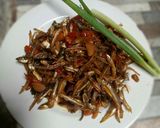 Foto langkah ke 3 dari resep Teri garing pedas.