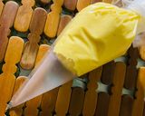 Foto langkah ke 7 dari resep 320. Roti Kasur Isi Selai Coklat (Tanpa Mixer).