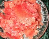 A picture of step 2 of Watermelon Shave Ice.