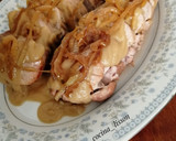 Foto del paso 13 de la receta: Solomillo de cerdo con salsa de manzana y cebolla