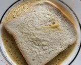 A picture of step 2 of Bombay Toast.