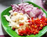 Foto langkah ke 1 dari resep Cacapan acan/terasi ikan kembung.