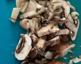 รูปขั้นตอนการทำที่ 1 ของ Vegan Truffle mushroom risotto รีซอตโต้ซอสเห็ดทรัฟเฟิลมังสวิรัติ
